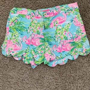 Lilly Pulitzer buttercup stretch shorts